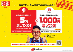 PayPayまちかどキャンペーン